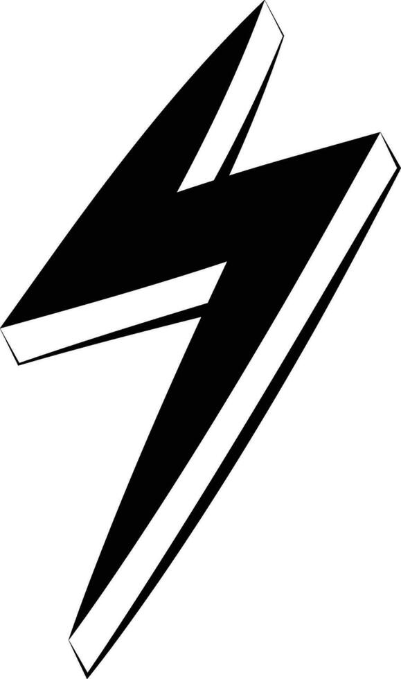 energia ou poder ícone, sinal, símbolo vetor
