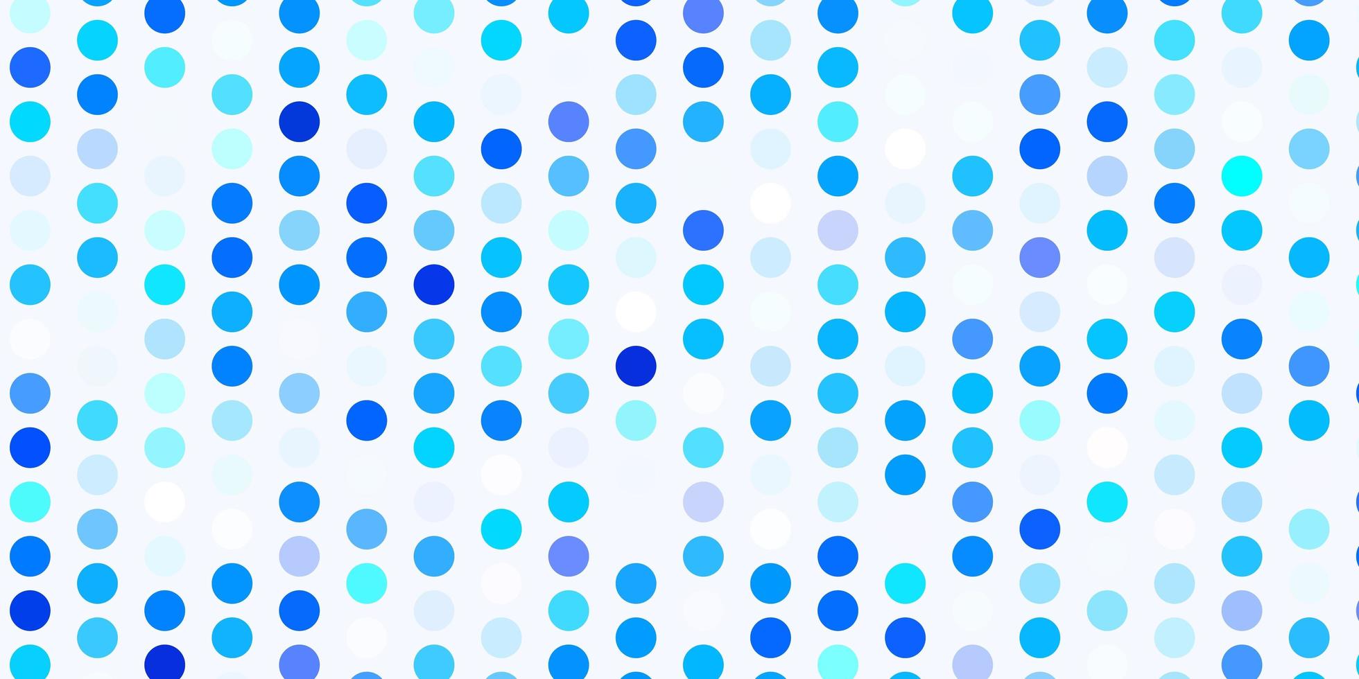 padrão de vetor azul claro com esferas