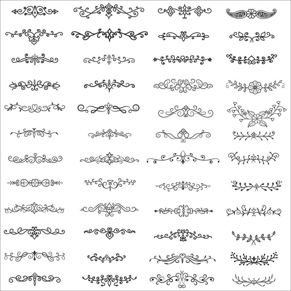 vetor ilustração gráfico elementos para projeto, redemoinho elementos decorativo ilustração