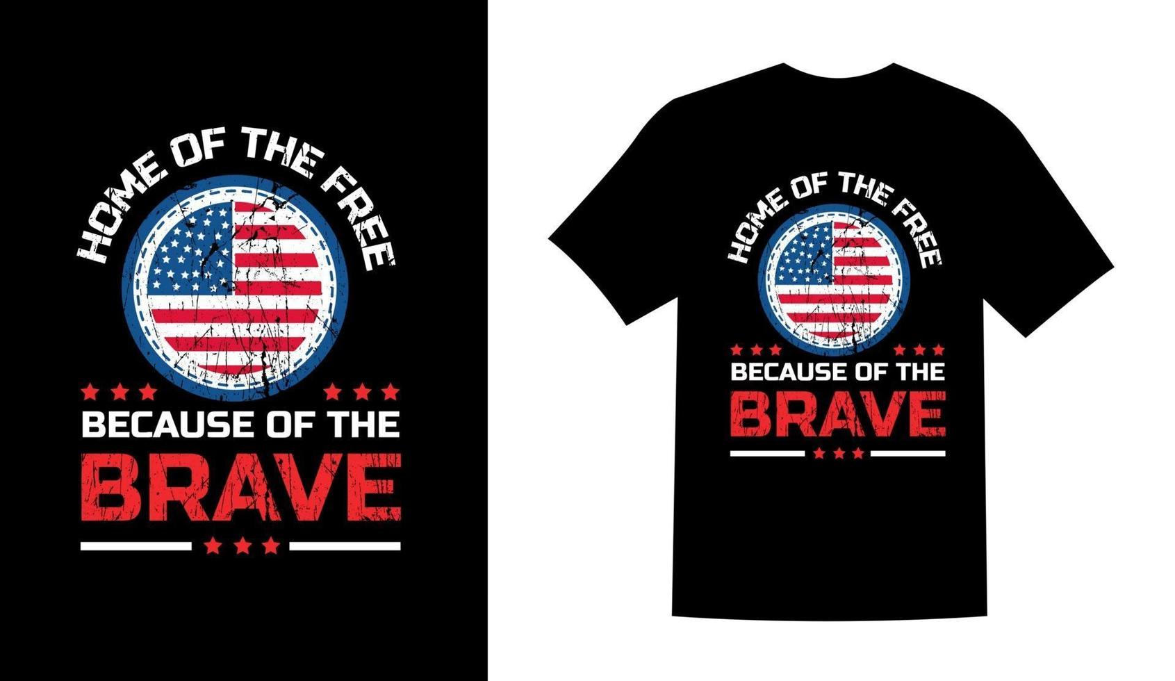 ilustração em vetor design de camiseta do dia do memorial dos EUA