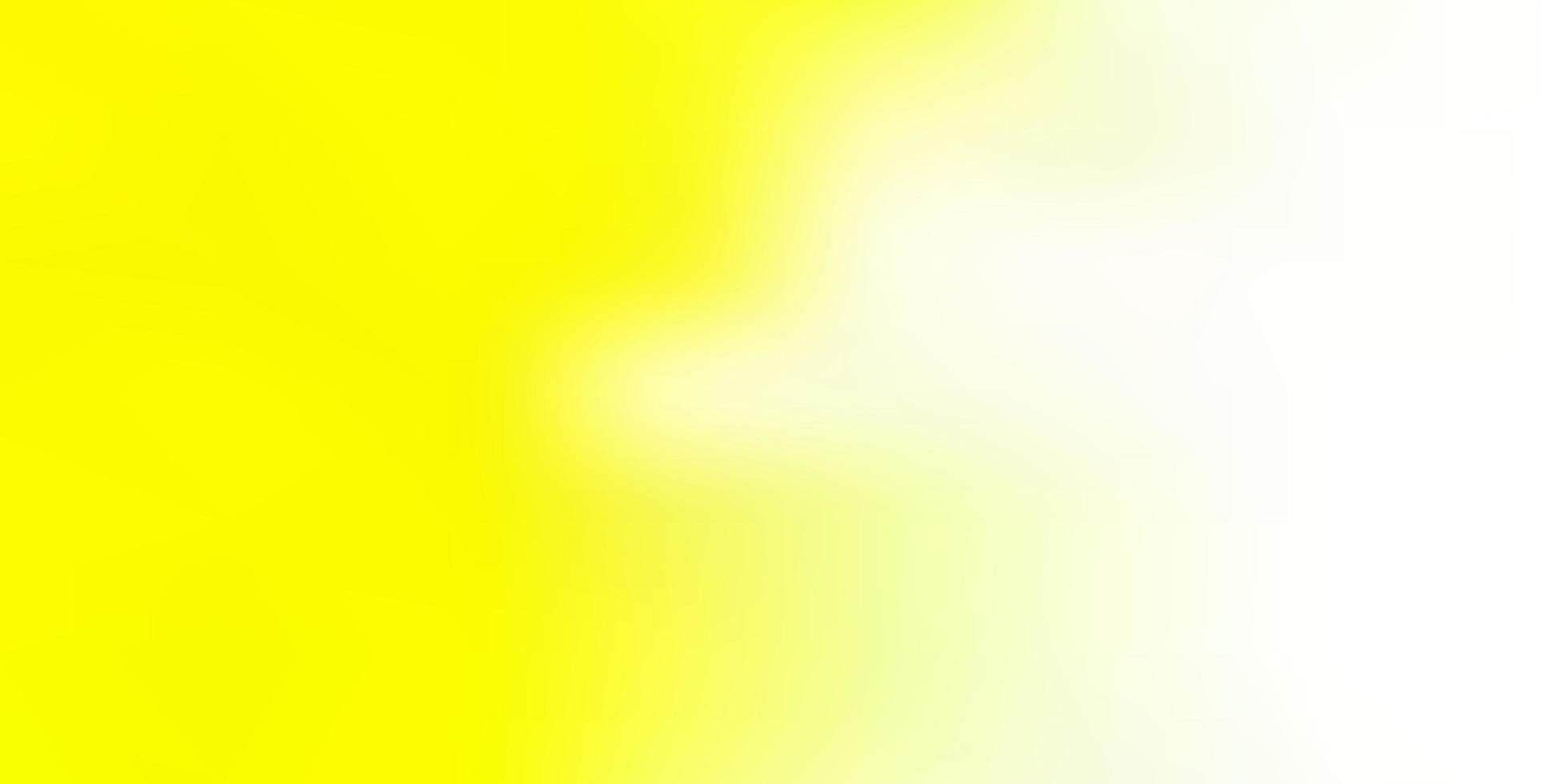 modelo de desfoque abstrato de vetor amarelo claro