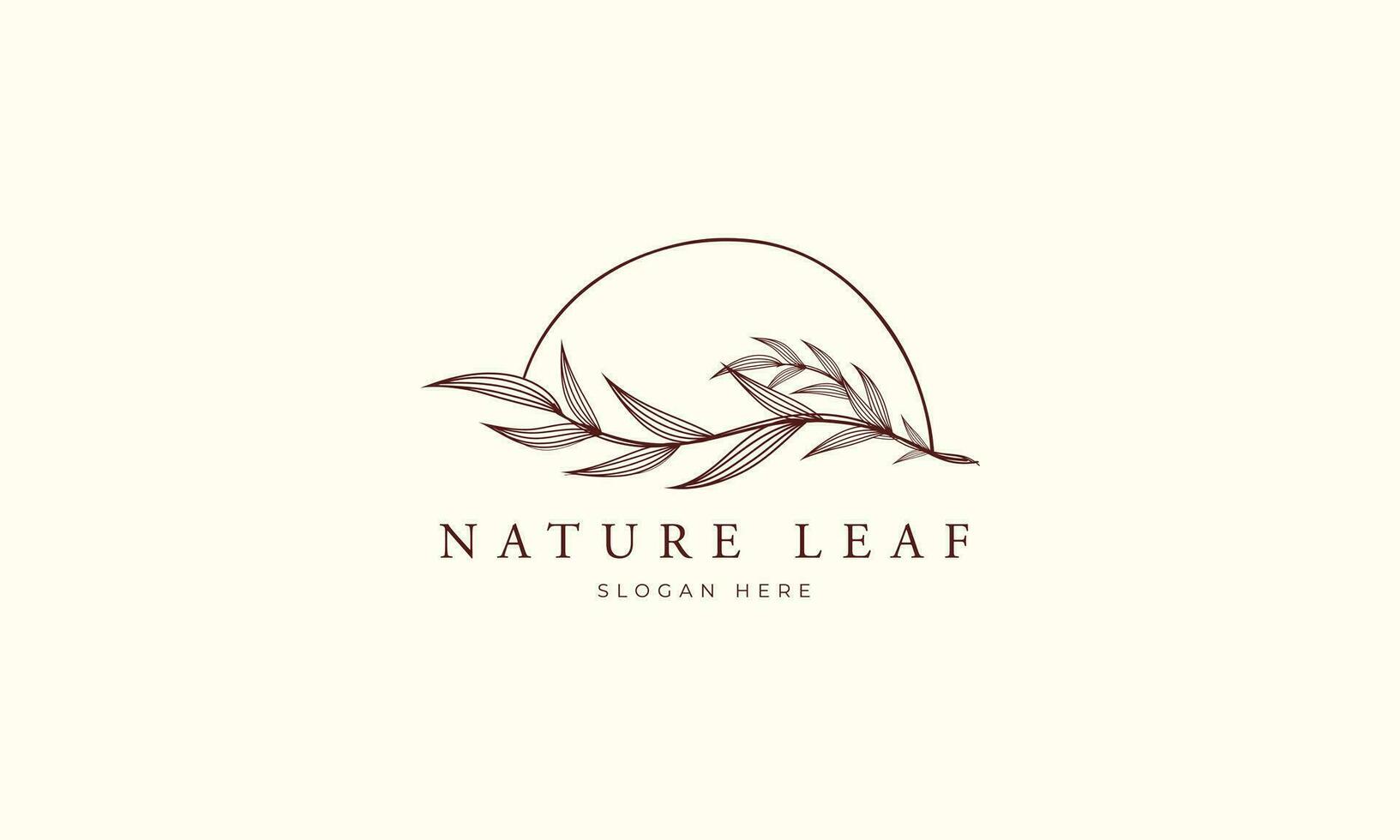 natural e orgânico logotipo moderno Projeto. natural logotipo para marca, corporativo identidade e o negócio cartão vetor