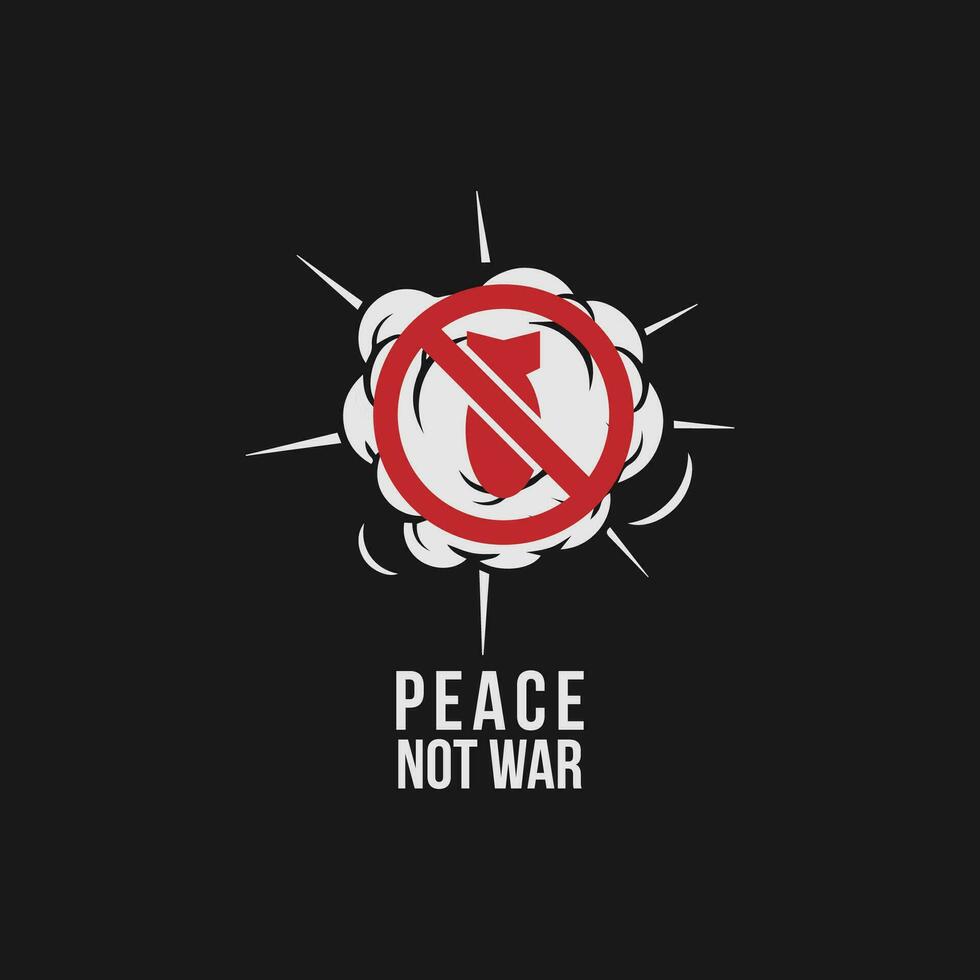 Paz criador logotipo vetor