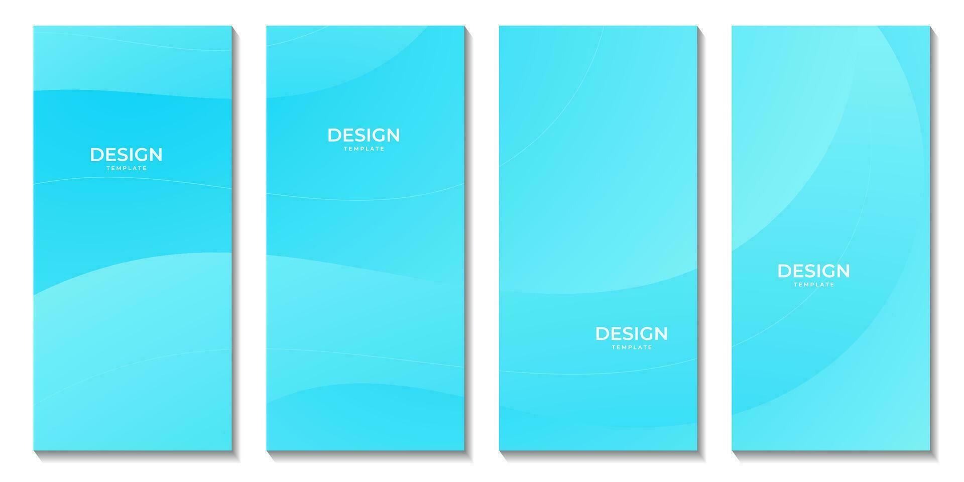 abstrato azul céu brochuras fundo para o negócio vetor