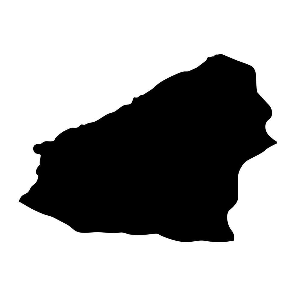 zonguldak província mapa, administrativo divisões do peru. vetor ilustração.