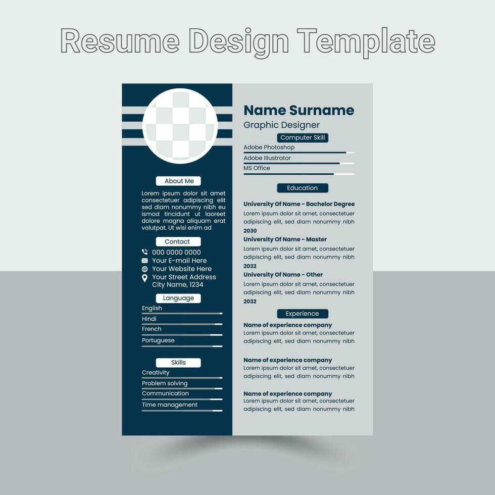 limpar \ limpo moderno currículo e cobrir carta disposição vetor modelo para o negócio trabalho formulários, minimalista currículo cv modelo, currículo Projeto modelo, cv projeto, multiuso currículo Projeto