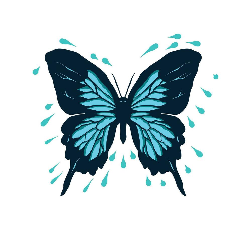borboleta ilustração Projeto vetor modelo