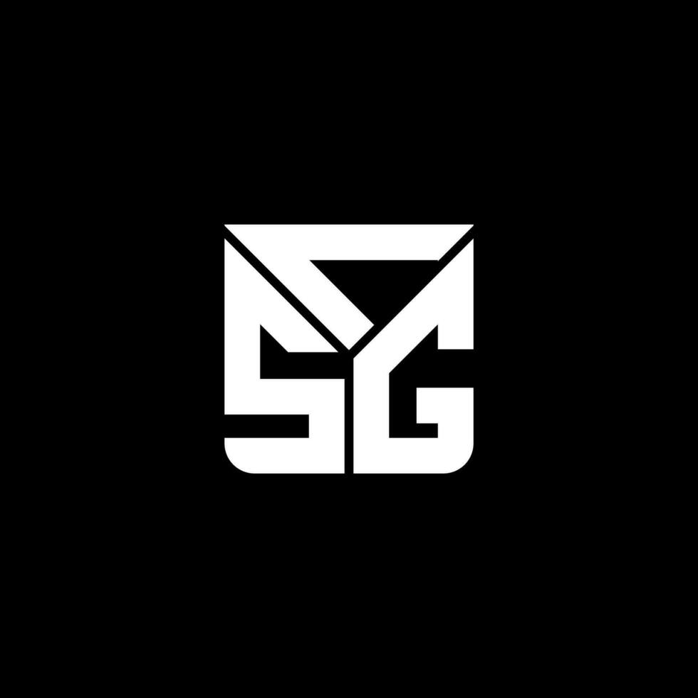 csg carta logotipo criativo Projeto com vetor gráfico, csg simples e moderno logotipo. csg luxuoso alfabeto Projeto