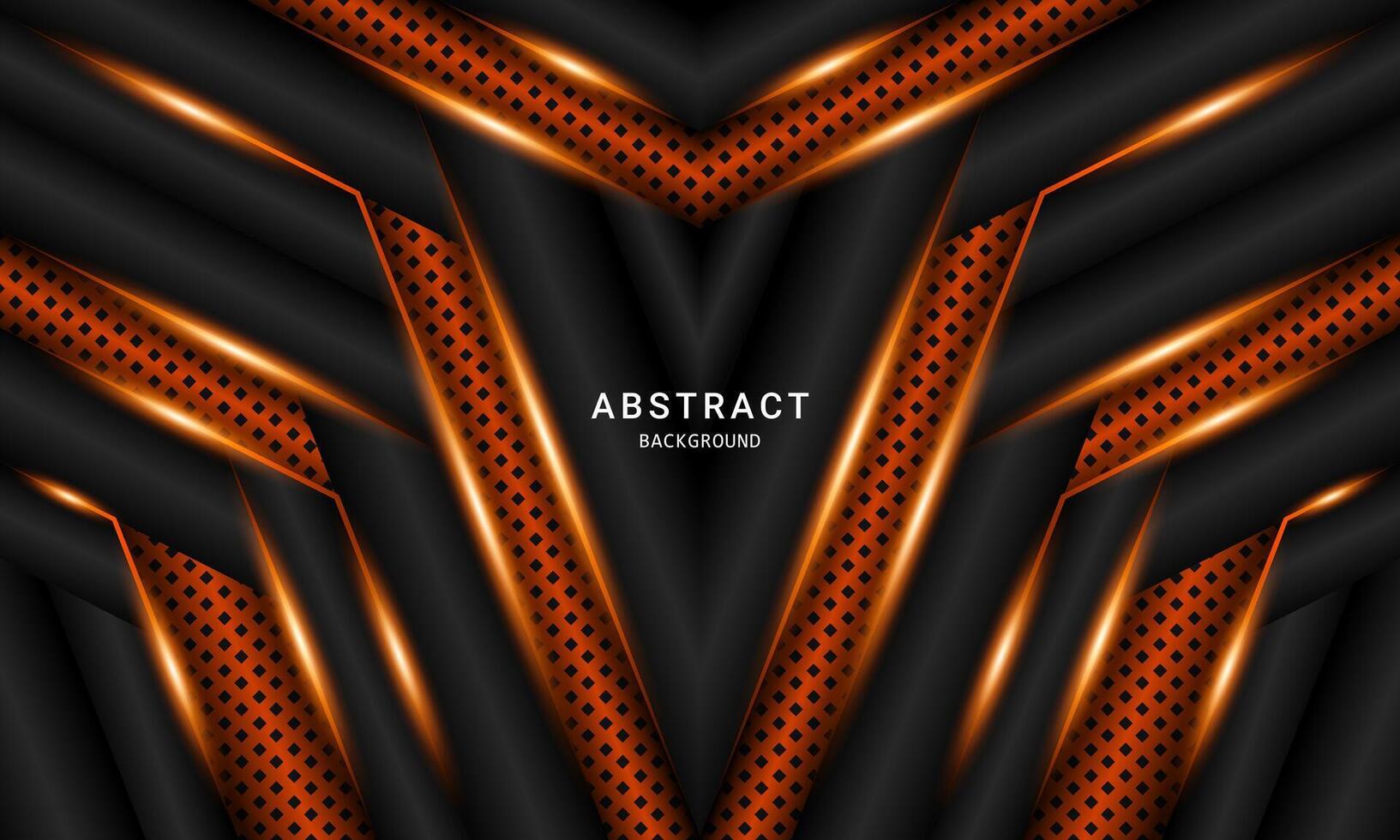 laranja moderno abstrato fundo para social meios de comunicação Projeto papel de parede vetor ilustração