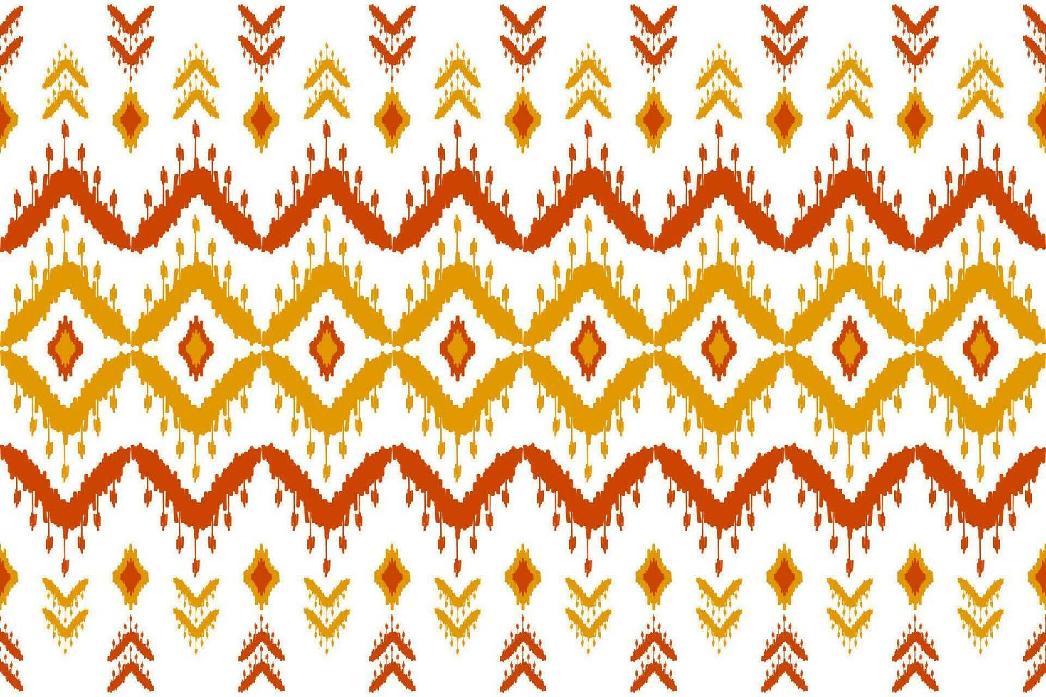 tapete étnico tribal arte padrão. padrão sem emenda de ikat étnico. estilo americano, mexicano. vetor