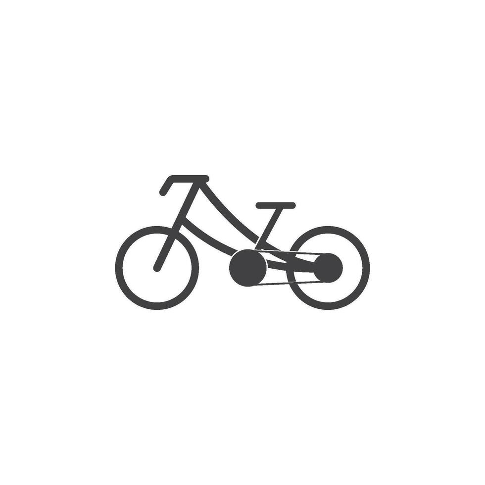 bicicleta. bicicleta ícone vetor