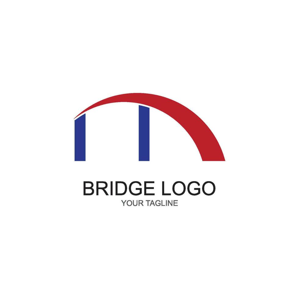 ponte logotipo modelo vetor