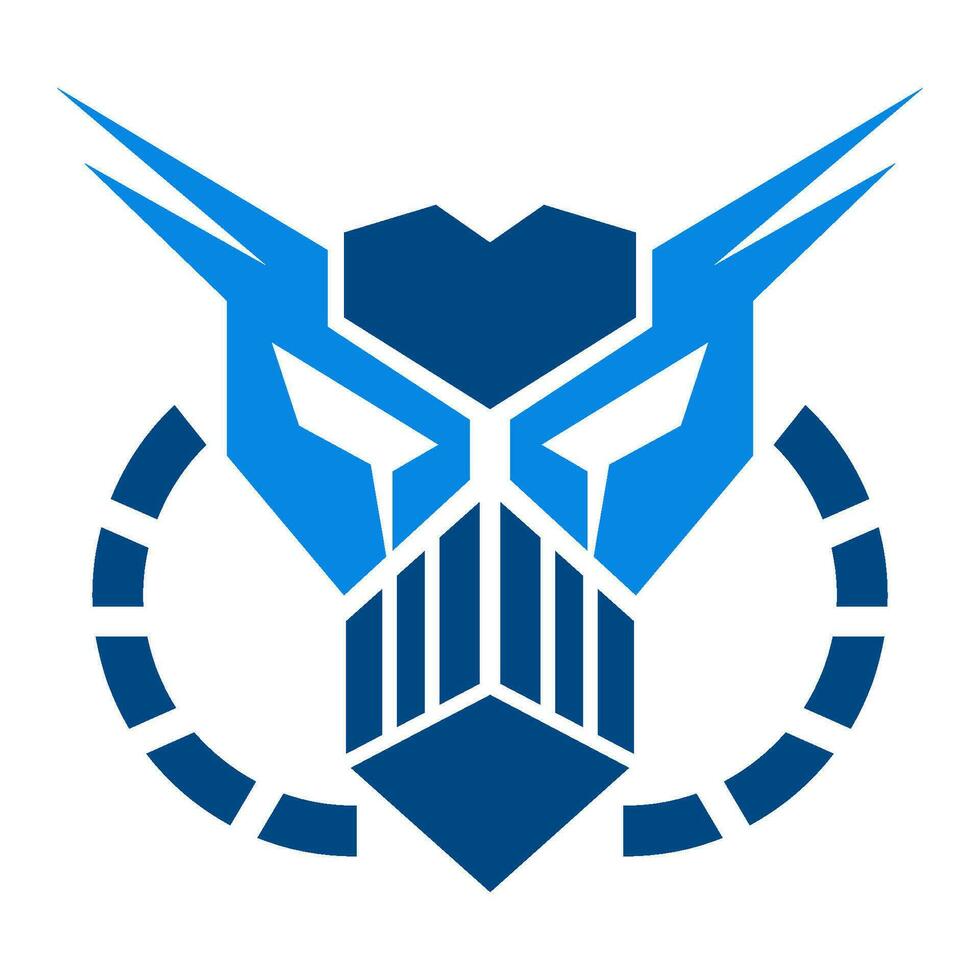 robô logotipo ícone Projeto vetor