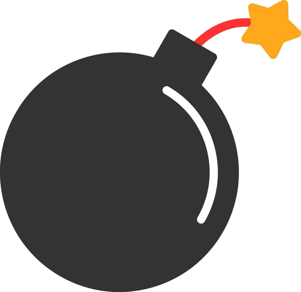 design de ícone de vetor de bomba