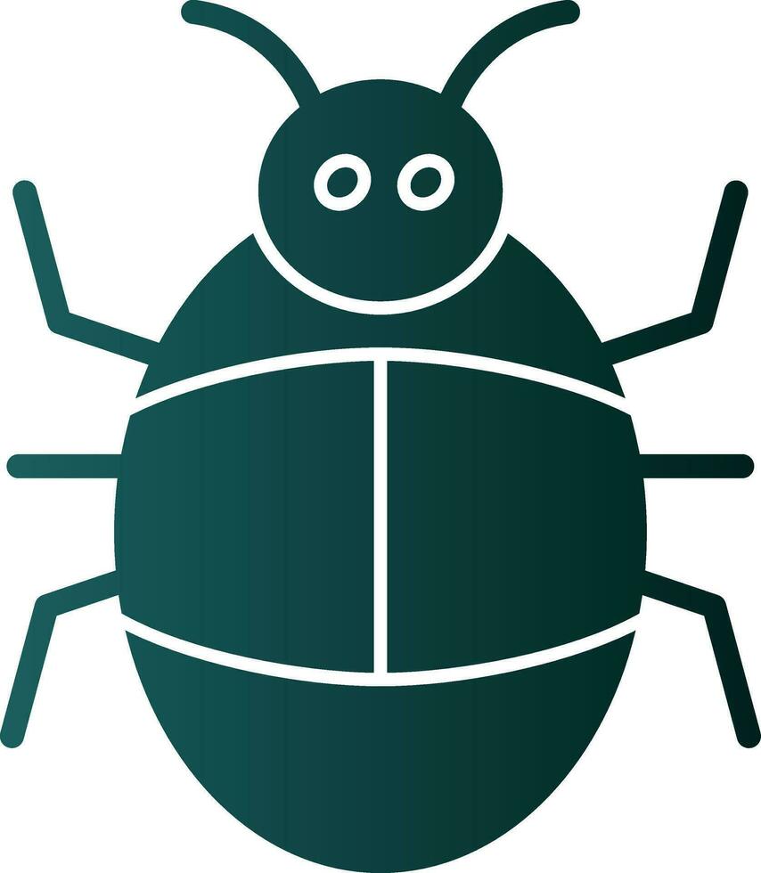 design de ícone de vetor de bug