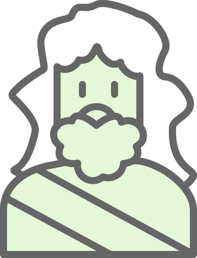 Zeus vetor ícone Projeto