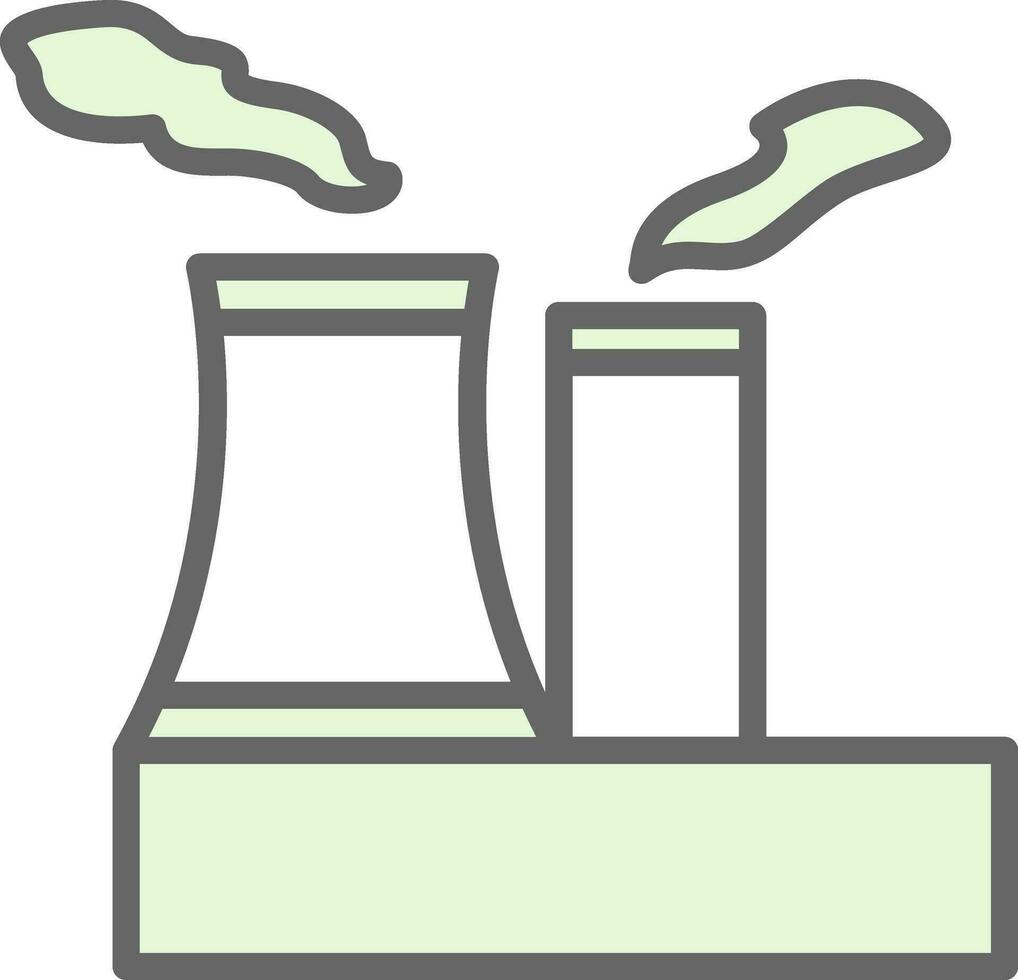 design de ícone vetorial de poluição do ar vetor
