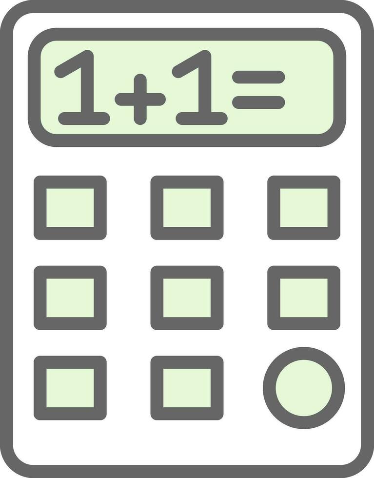 design de ícone de vetor de calculadora