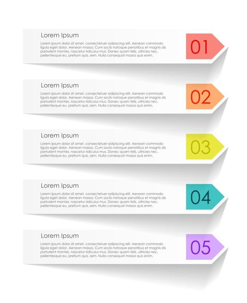 modelos de infográfico para negócios vetor