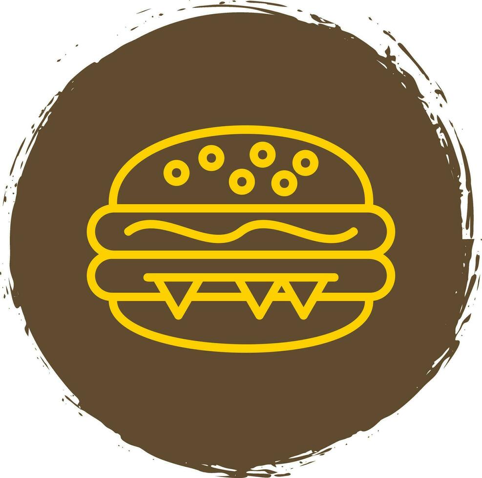 hambúrguer vetor ícone Projeto