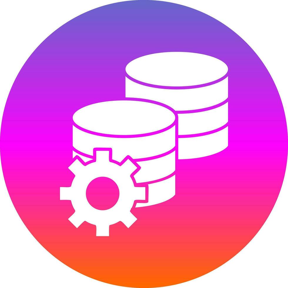 design de ícone de vetor de armazenamento de dados