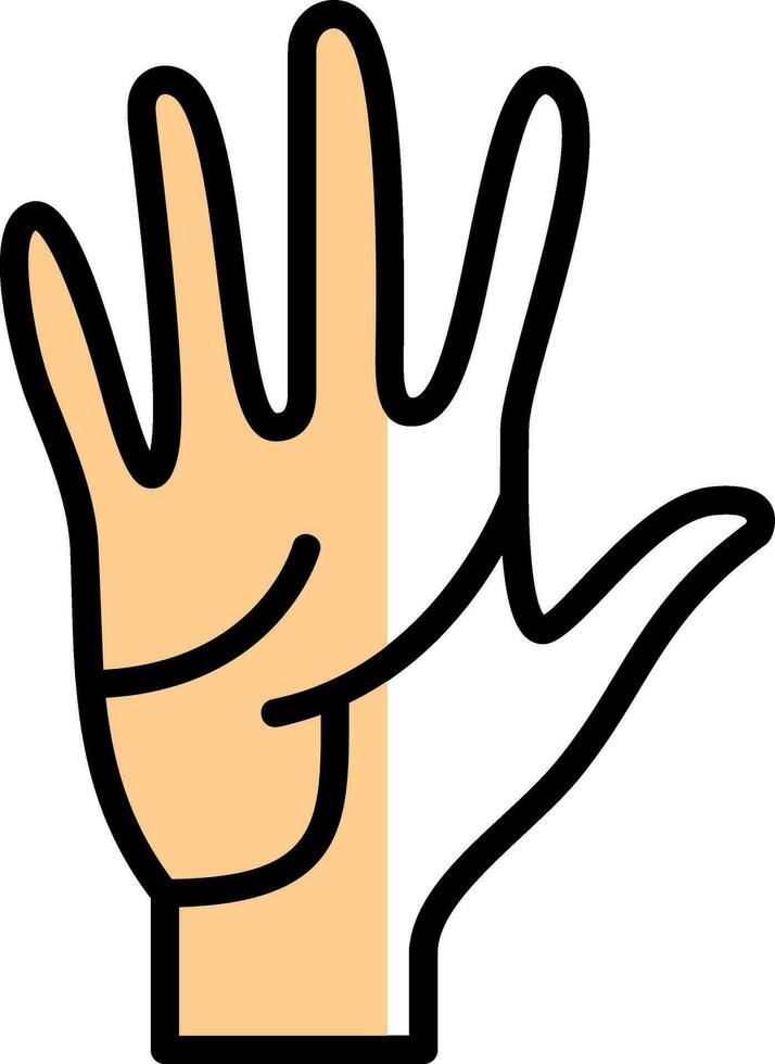 design de ícone de vetor de mão
