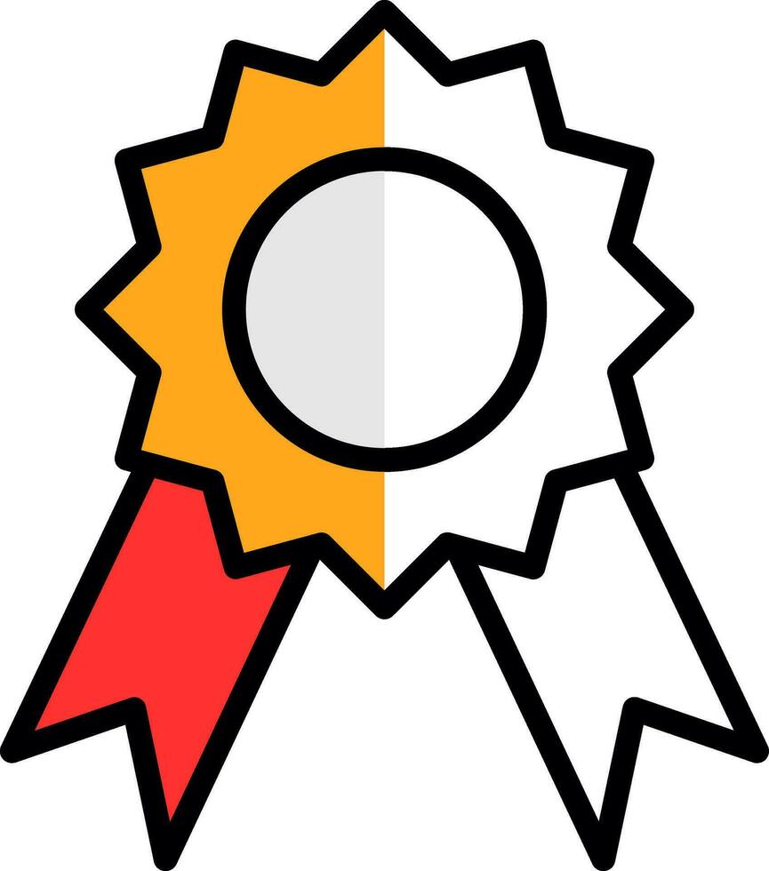 design de ícone de vetor de medalha