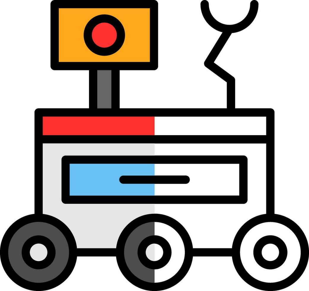 design de ícone de vetor rover