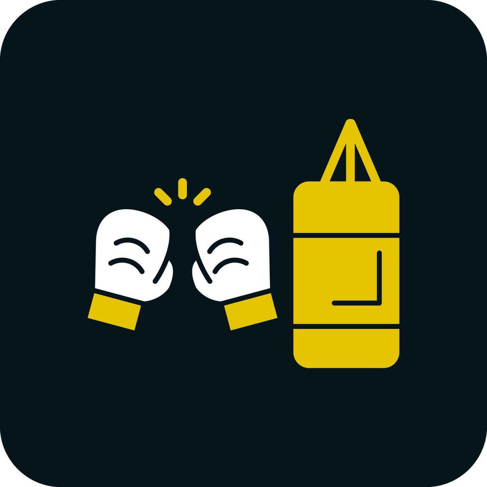 design de ícone de vetor de boxe