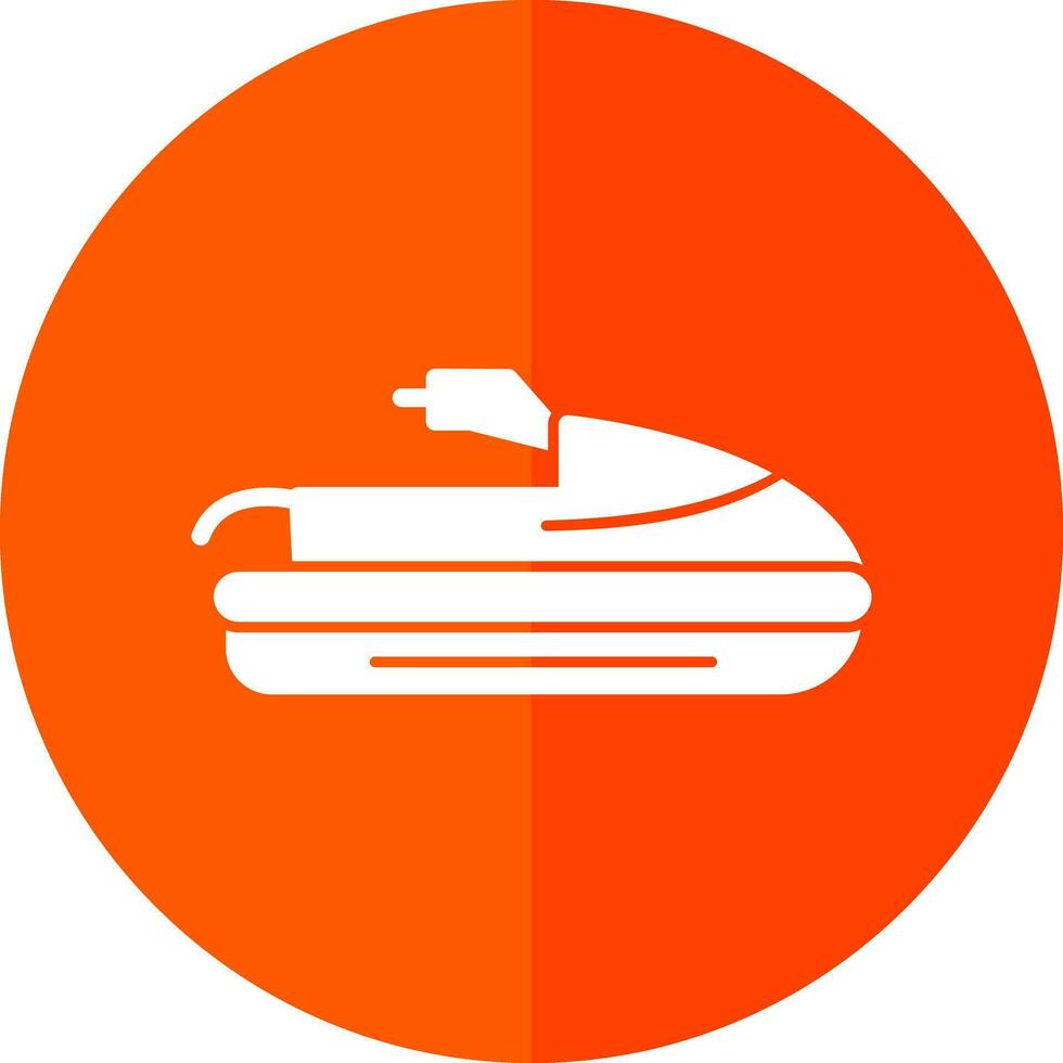 design de ícone de vetor de jet ski