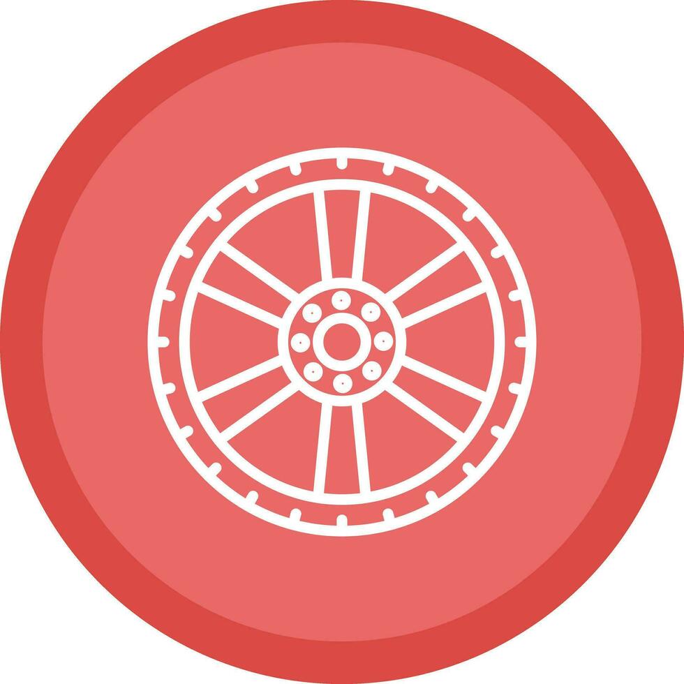 Liga roda vetor ícone Projeto