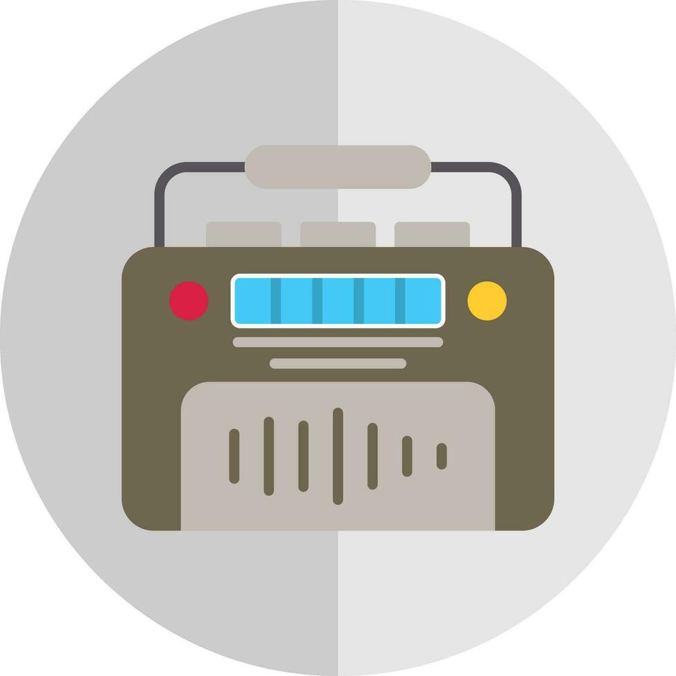 design de ícone de vetor de rádio