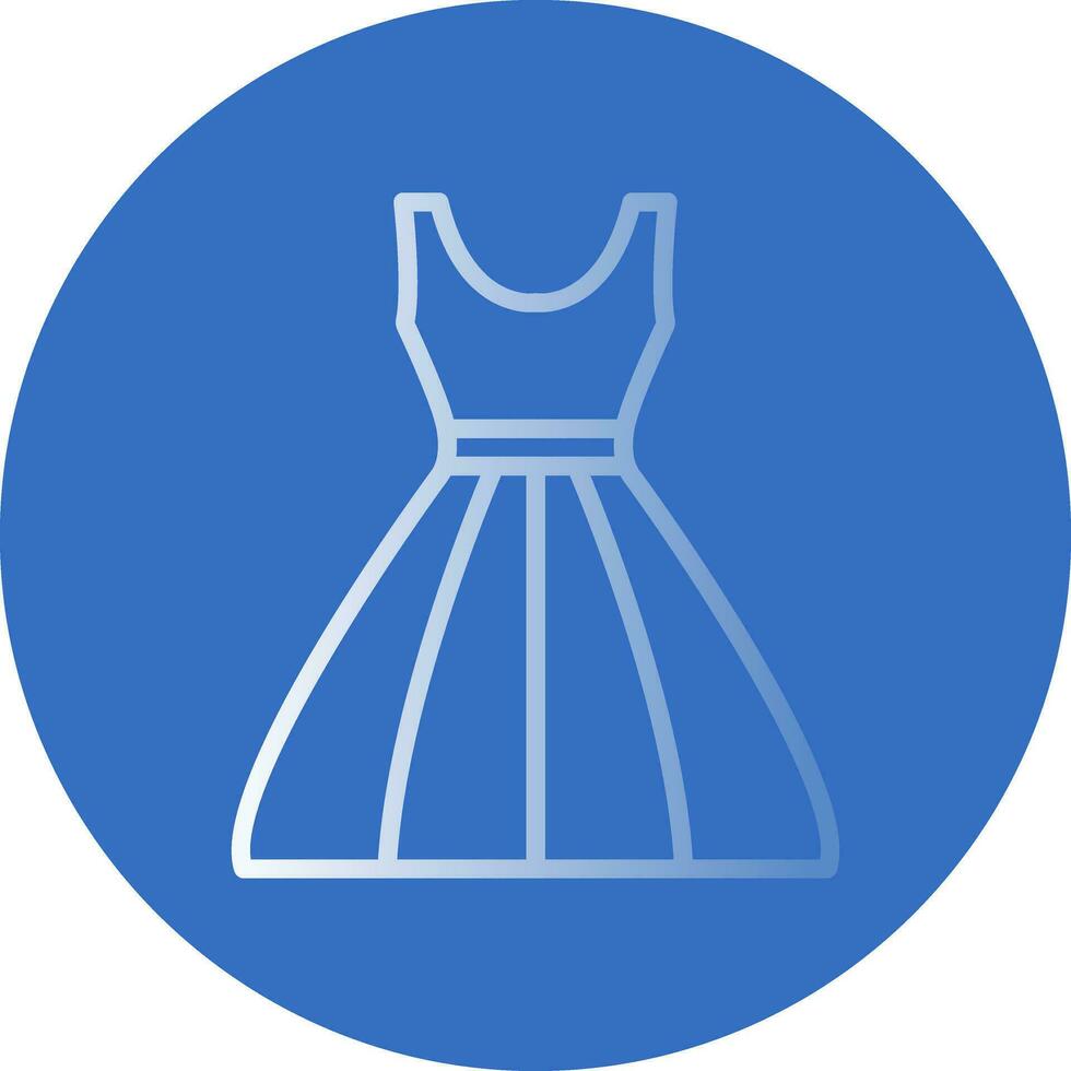 design de ícone de vetor de vestido