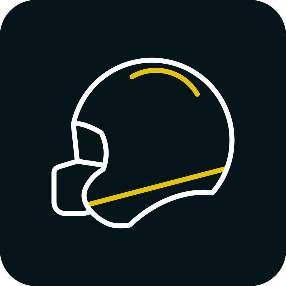 futebol capacete vetor ícone Projeto