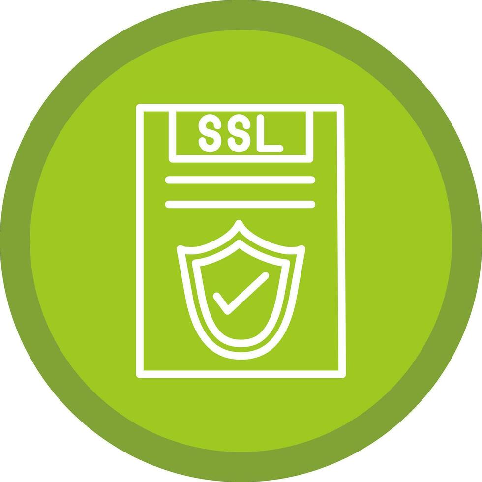 ssl vetor ícone Projeto