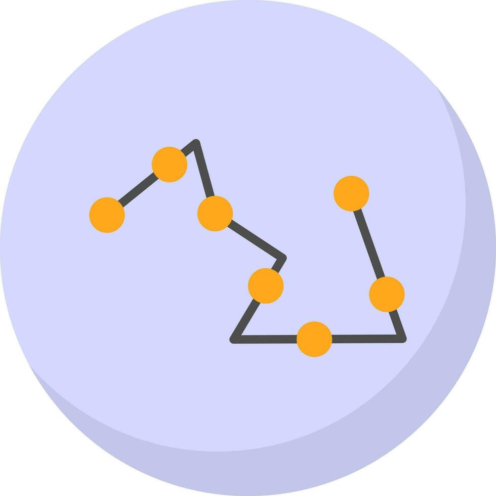 constelação vetor ícone Projeto