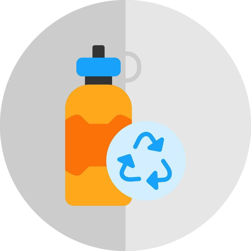 reutilizável garrafa vetor ícone Projeto