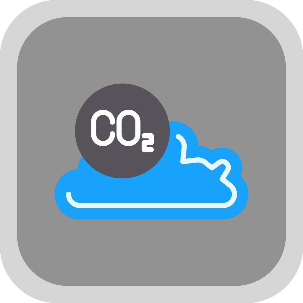 carbono dióxido vetor ícone Projeto