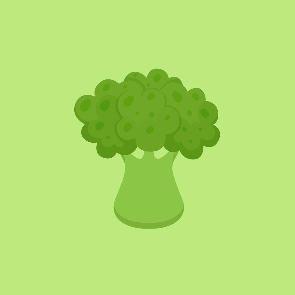 vetor de estoque de brócolis
