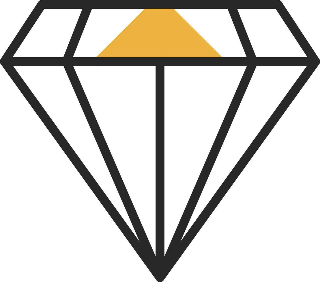 design de ícone de vetor de diamante