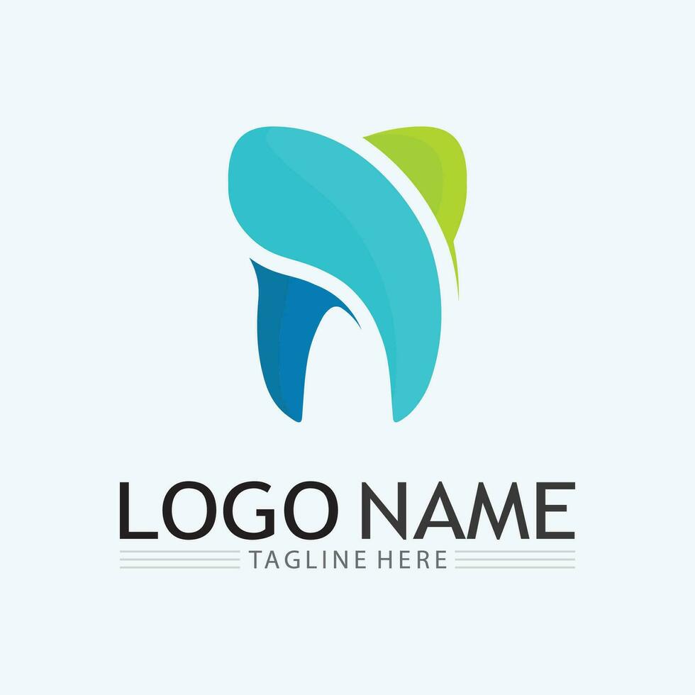 logo dental design vector template.creative logotipo do dentista. logotipo de vetor de clínica odontológica.