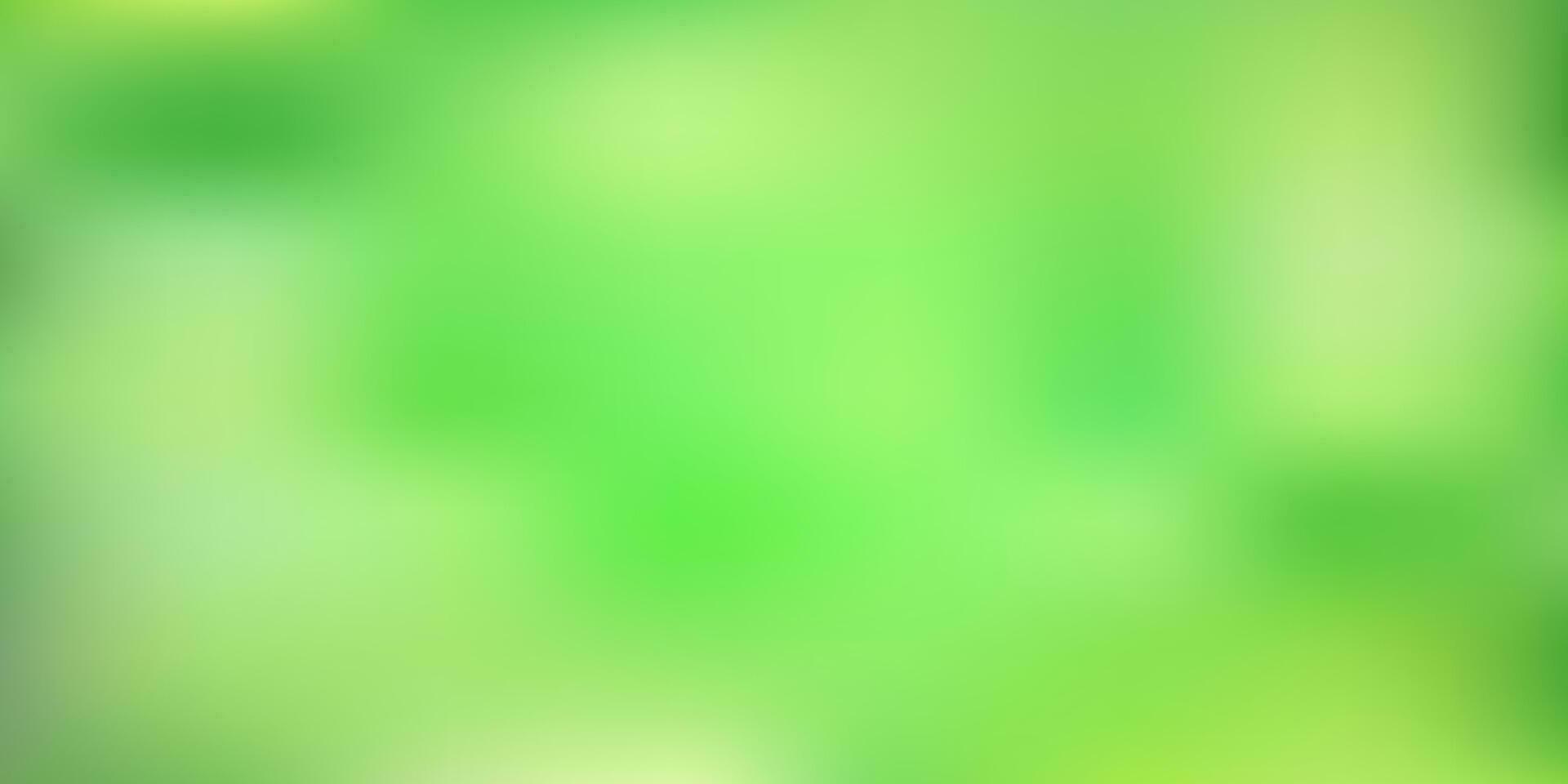 fundo de desfoque de gradiente verde e amarelo claro vetor