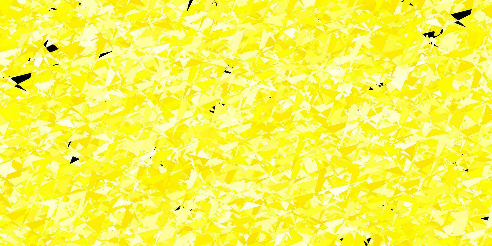 fundo vector amarelo claro com estilo poligonal.