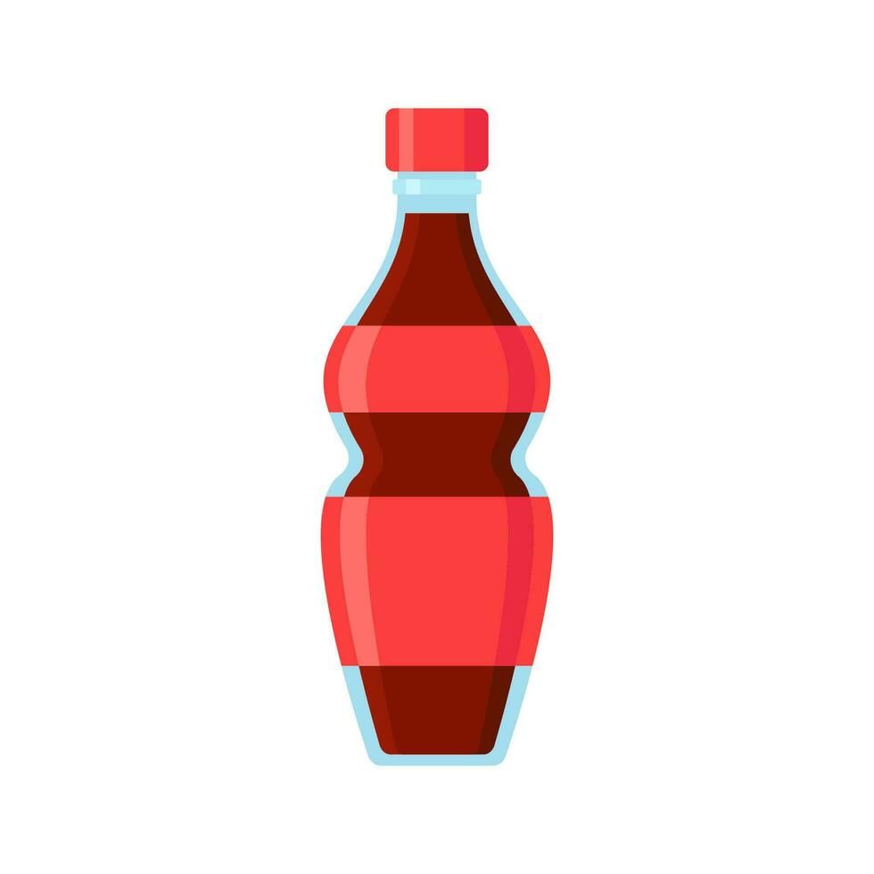 bebidas garrafas, refrigerante, limão ou laranja e água. lanche vetor ilustração.