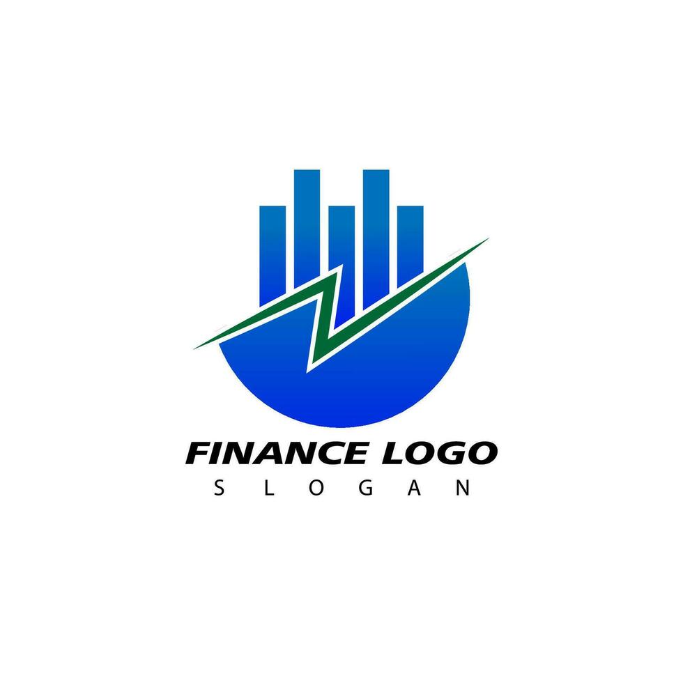 financeiro logotipo conceito. econômico logotipo conceito vetor