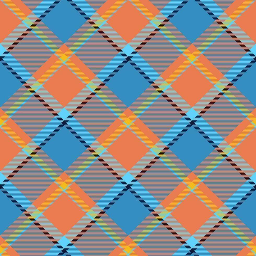 tartan escócia sem costura padrão xadrez vetor. tecido de fundo retrô. textura geométrica quadrada de cor de verificação vintage para impressão têxtil, papel de embrulho, cartão de presente, design de papel de parede. vetor