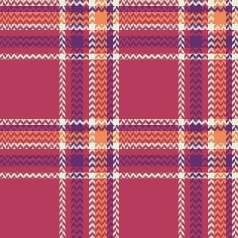 desatado textura fundo do tecido Verifica têxtil com uma padronizar xadrez tartan vetor. vetor