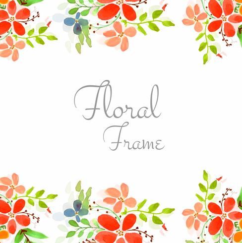 Fundo floral colorido abstrato cartão de casamento vetor