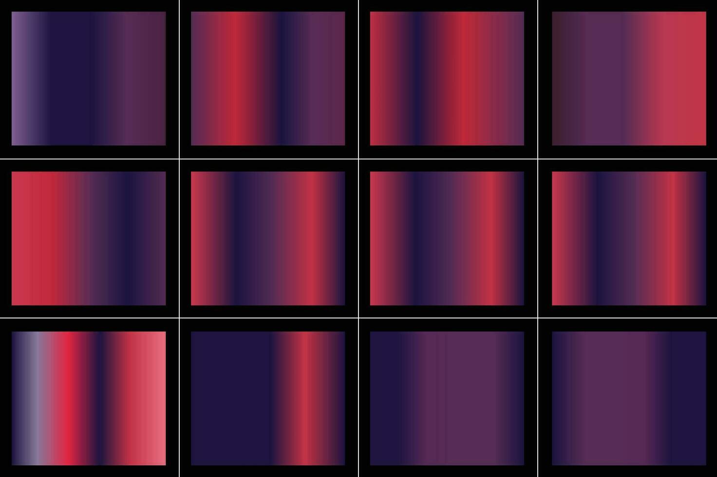 cores vetores gradientes amostras paleta livre vetor