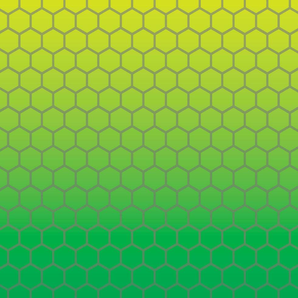 hexágono gradiente verde e amarelo abstrato Petern fundo Prêmio e moderno adequado para social meios de comunicação vetor